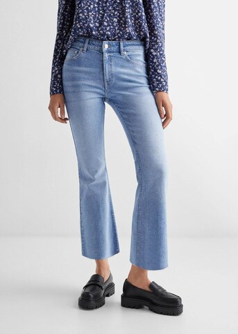 MANGO TEEN Boot cut Jeans in Blue: front
