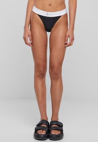 Bas de bikini Karl Kani en noir : devant