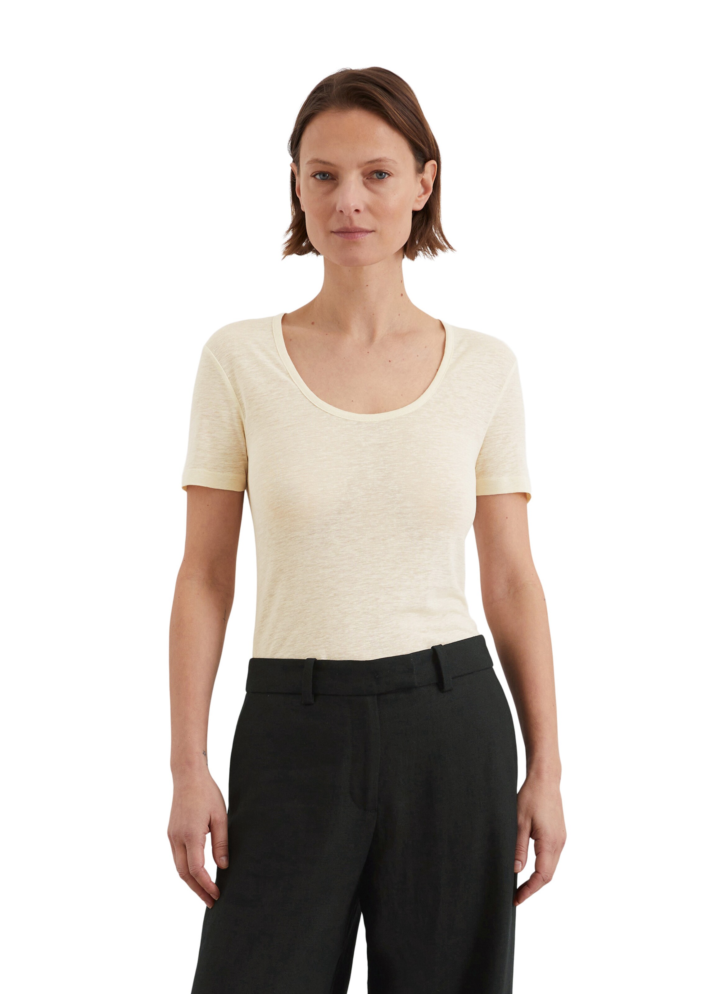 Marc O'Polo T-Shirt in Weiß: Vorderseite