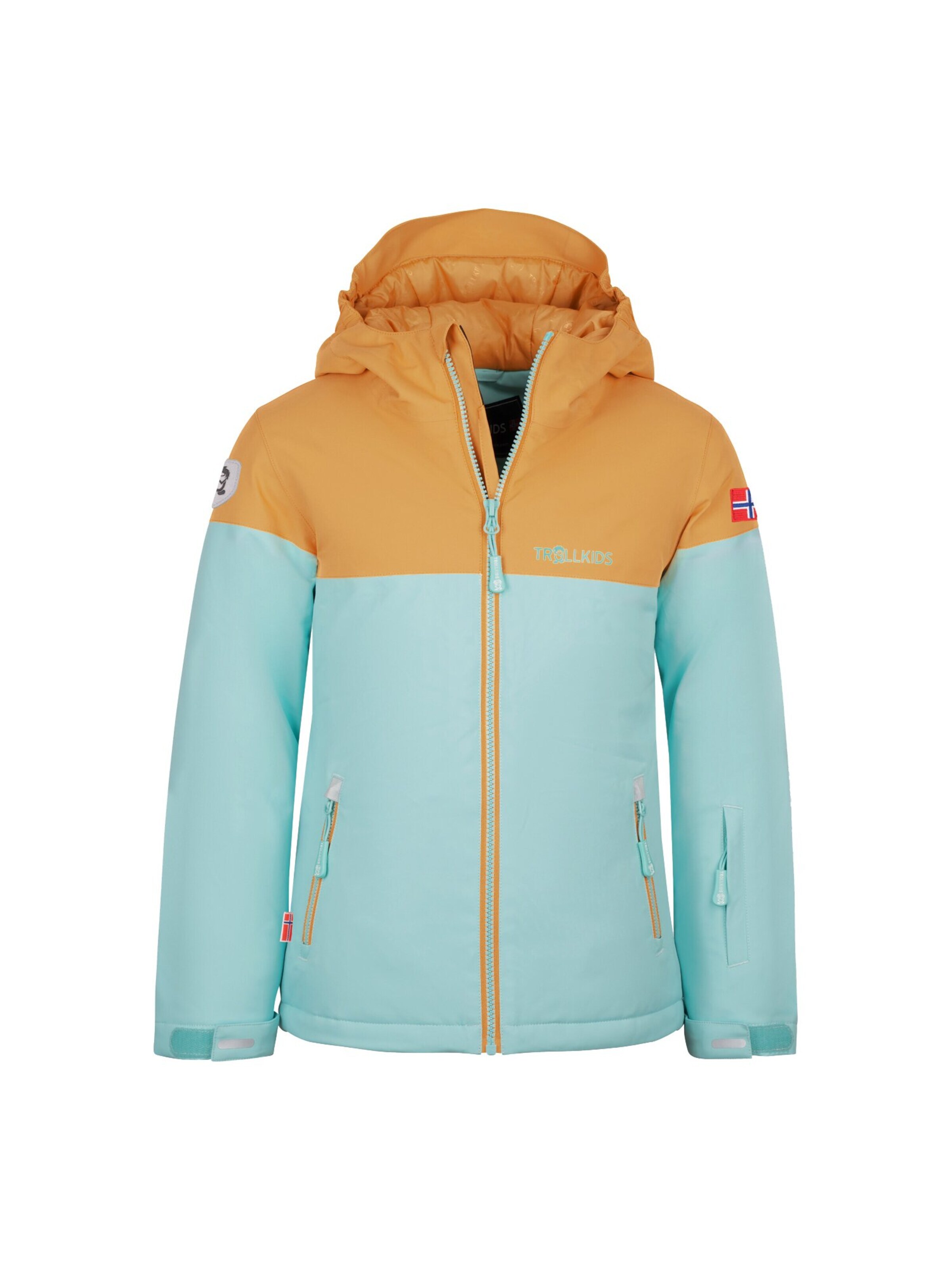 TROLLKIDS Winter Jacket in Blue: front