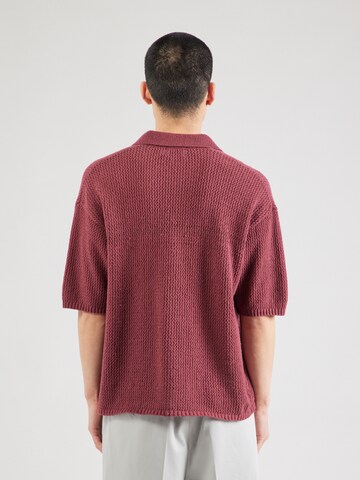 TOPMAN Regular fit Srajca | vijolična barva