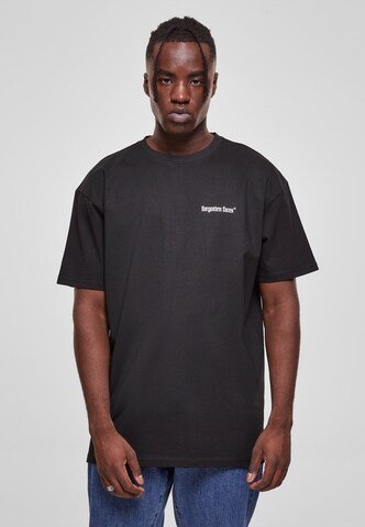 T-Shirt Forgotten Faces en noir : devant