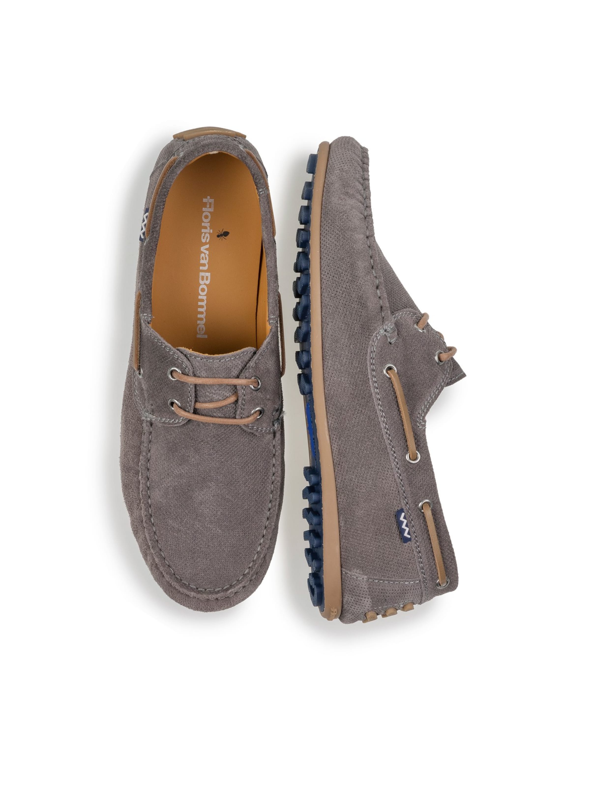 Mocassin 'STEVI 03' Floris van Bommel en marron