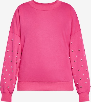 faina Sweatshirt in Pink: front