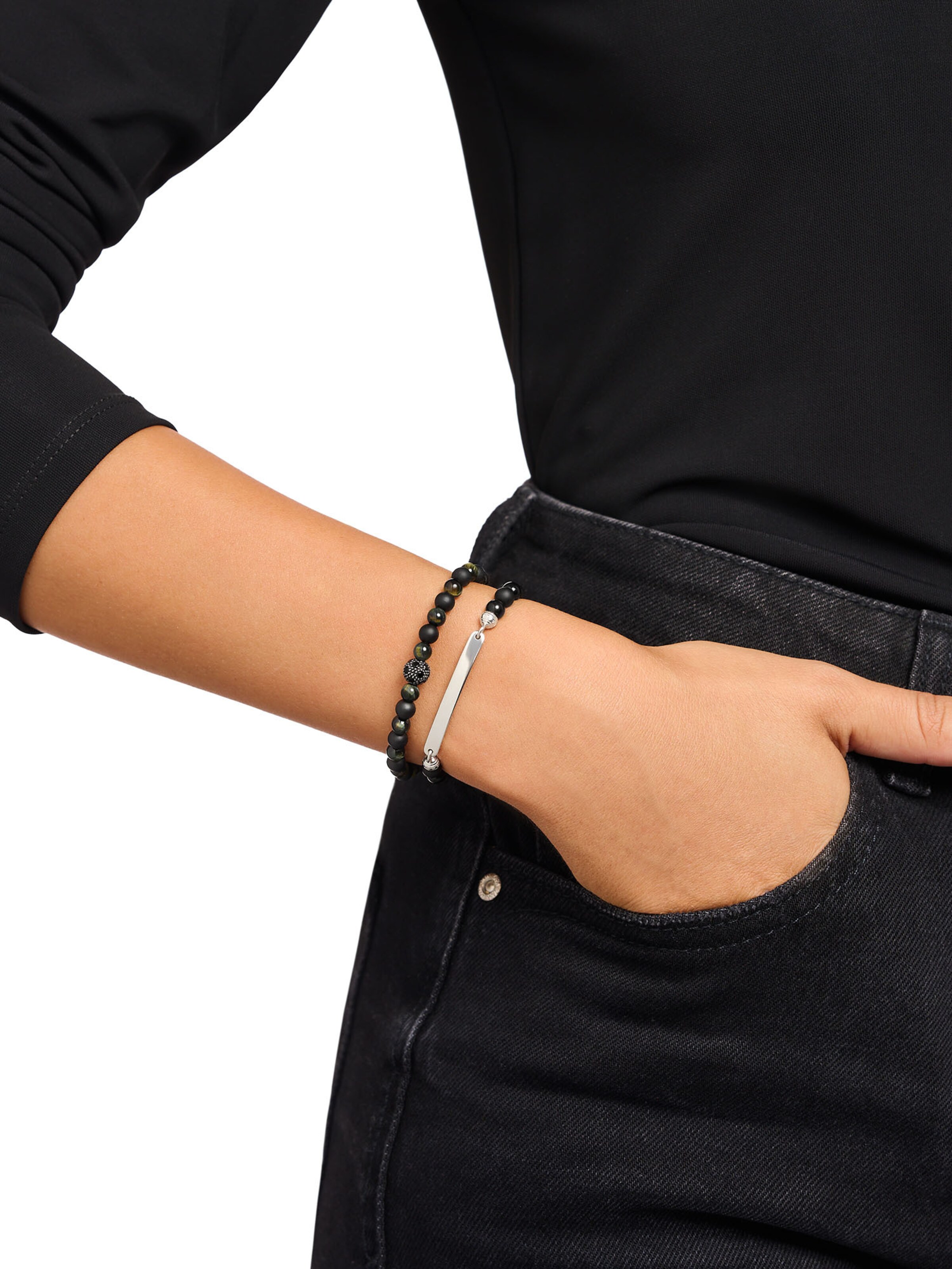 Thomas Sabo Armband in Silber: Vorderseite