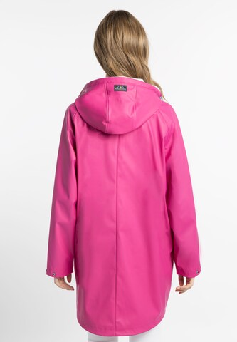 Schmuddelwedda Between-Seasons Coat in Pink