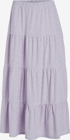 VILA Skirt 'Kawa' in Purple: front