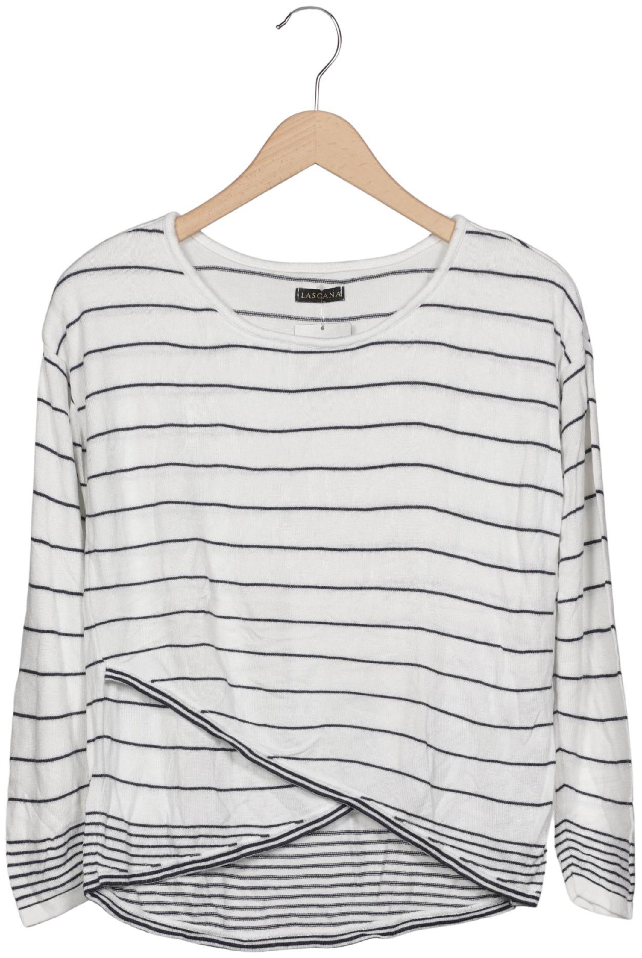 LASCANA Sweater & Cardigan in L in White: front