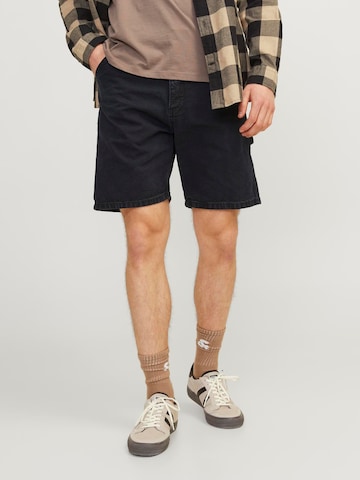 JACK & JONES Loosefit Τζιν 'Tony Carpenter' σε μαύρο: μπροστά