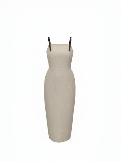 Viore Summer Dress in 36 in Beige, Item view