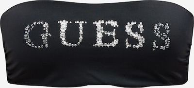 GUESS Bikini gornji dio 'VIOLET' u crna / srebro / prozirna, Pregled proizvoda