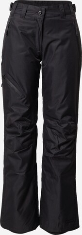 Regular Pantalon de sport 'CURLEW' ICEPEAK en noir : devant