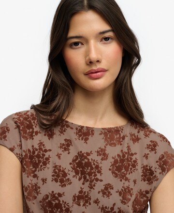 T-shirt Superdry & Co en marron