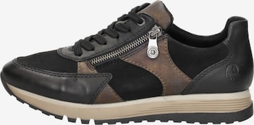 Baskets basses 'Sneakers Laag' Rieker en noir : devant