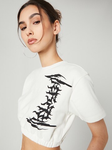 T-shirt 'Marit' VIERVIER en blanc