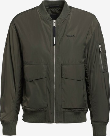 khujo Between-Season Jacket ' NOVA2 ' in Green: front