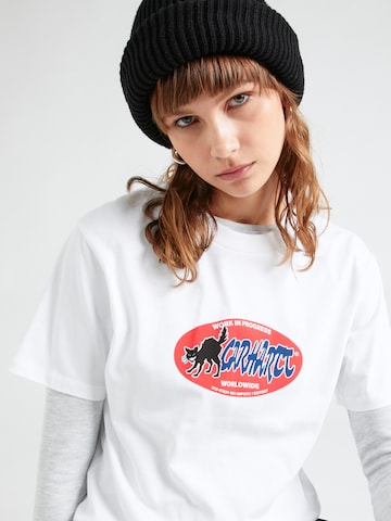 T-shirt 'Cat Sticker' Carhartt WIP en blanc