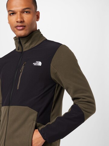 Jachetă  fleece funcțională 'GLACIER' de la THE NORTH FACE pe verde