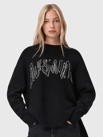 AllSaints Tröja 'ZINC' i svart: framsida