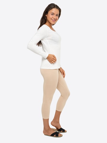 celodoro Skinny Leggings 'Stretchy' in Beige