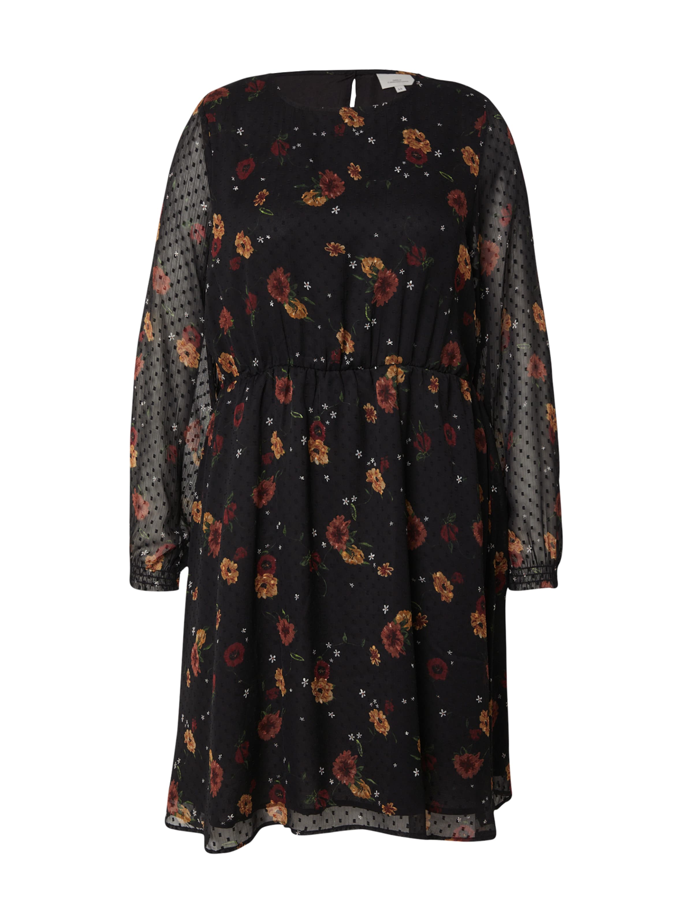 Robe 'CARELIZA' ONLY Carmakoma en noir : devant