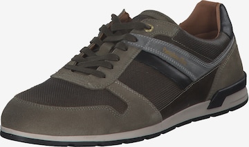 PANTOFOLA D'ORO Sneakers laag 'Taranto' in Bruin: voorkant