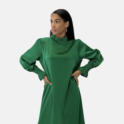 Abito 'Abaya' in 34-42 Elara di colore verde scuro, Visualizzazione prodotti