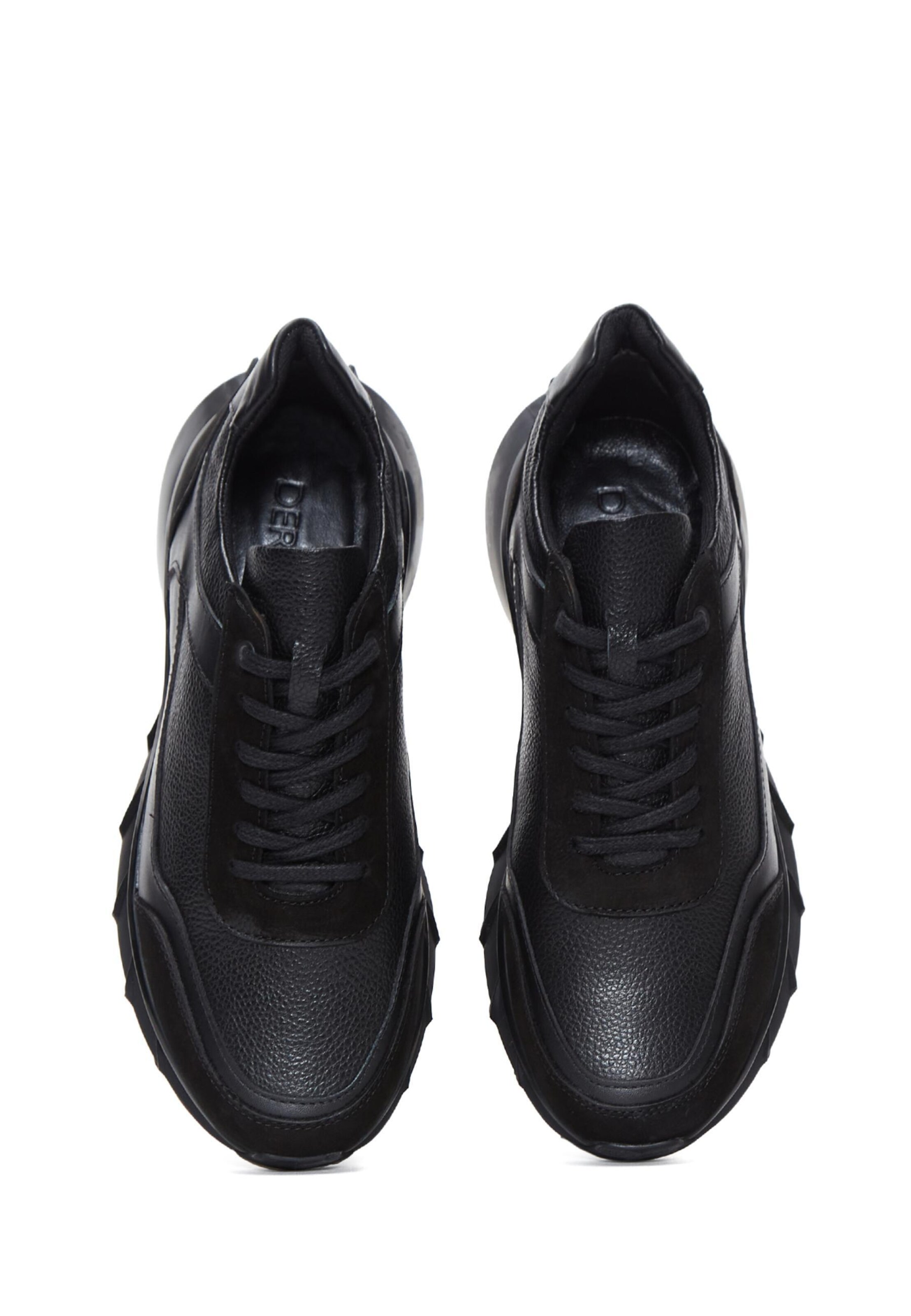 Derimod Platform trainers in Black