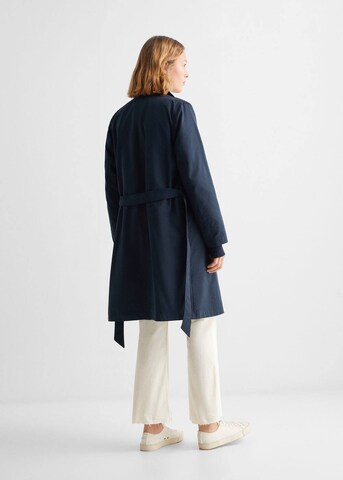 MANGO TEEN Coat 'Trenchy' in Blue