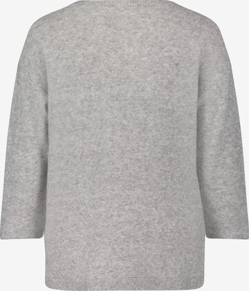 Cartoon Pullover in Grau