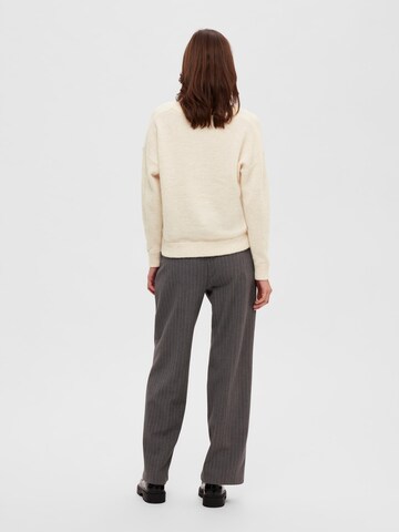 SELECTED FEMME Pullover 'MALINE' in Beige