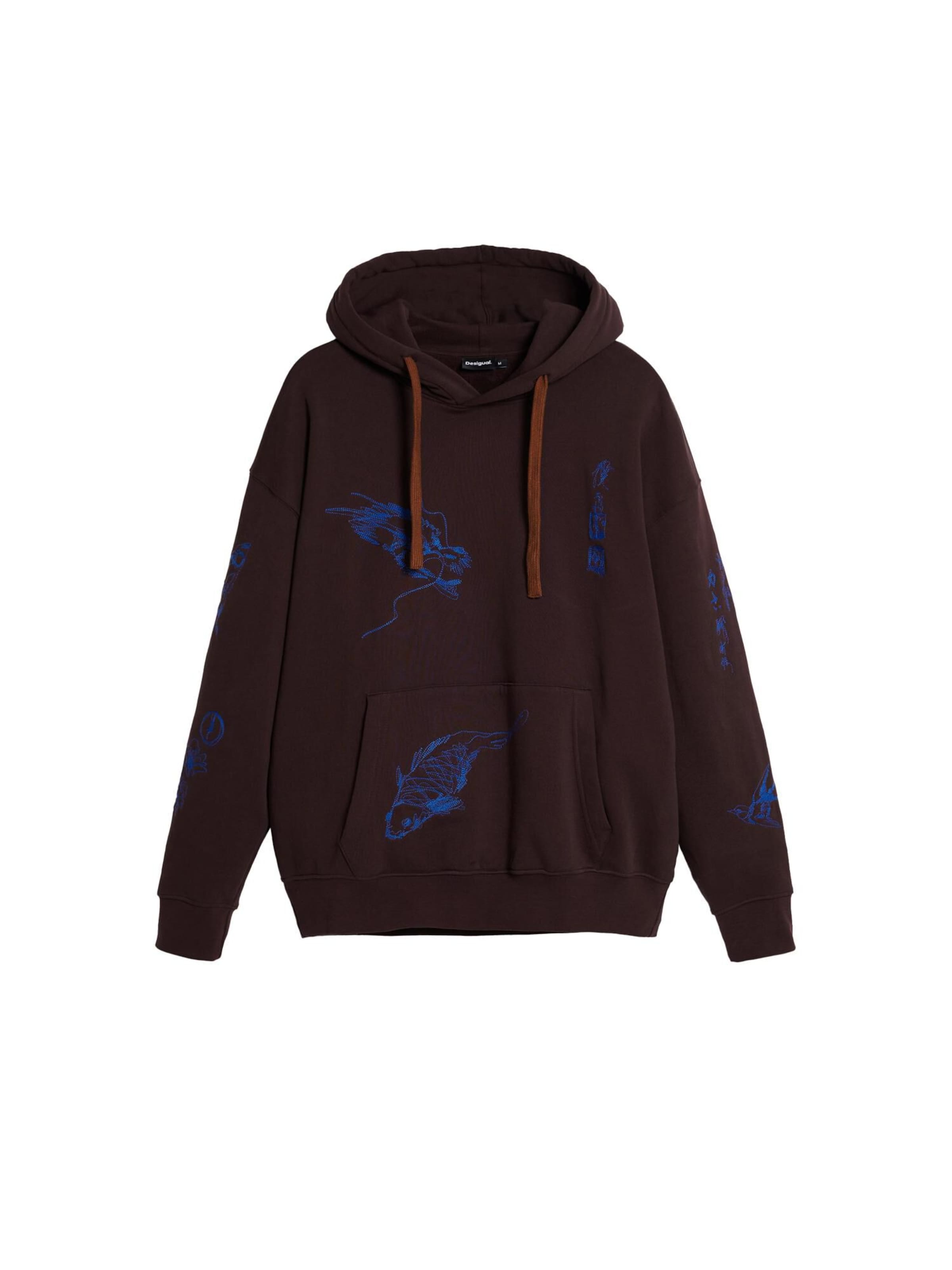 Desigual Sweatshirt i brun: framsida