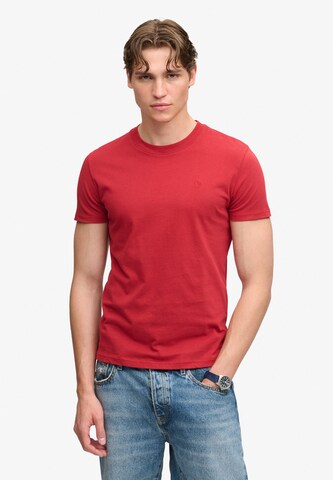 Superdry & Co Shirt 'Essential' in Red: front