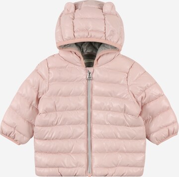 UNITED COLORS OF BENETTON Winter Jacket in Pink: front