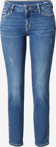 ESPRIT Slimfit Jeans i blå: forside