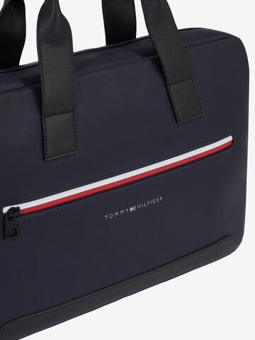 Sac d’ordinateur portable 'Essential' TOMMY HILFIGER en bleu