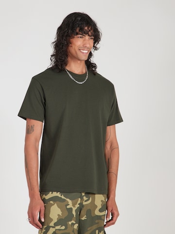 JACK & JONES Μπλουζάκι σε πράσινο: μπροστά