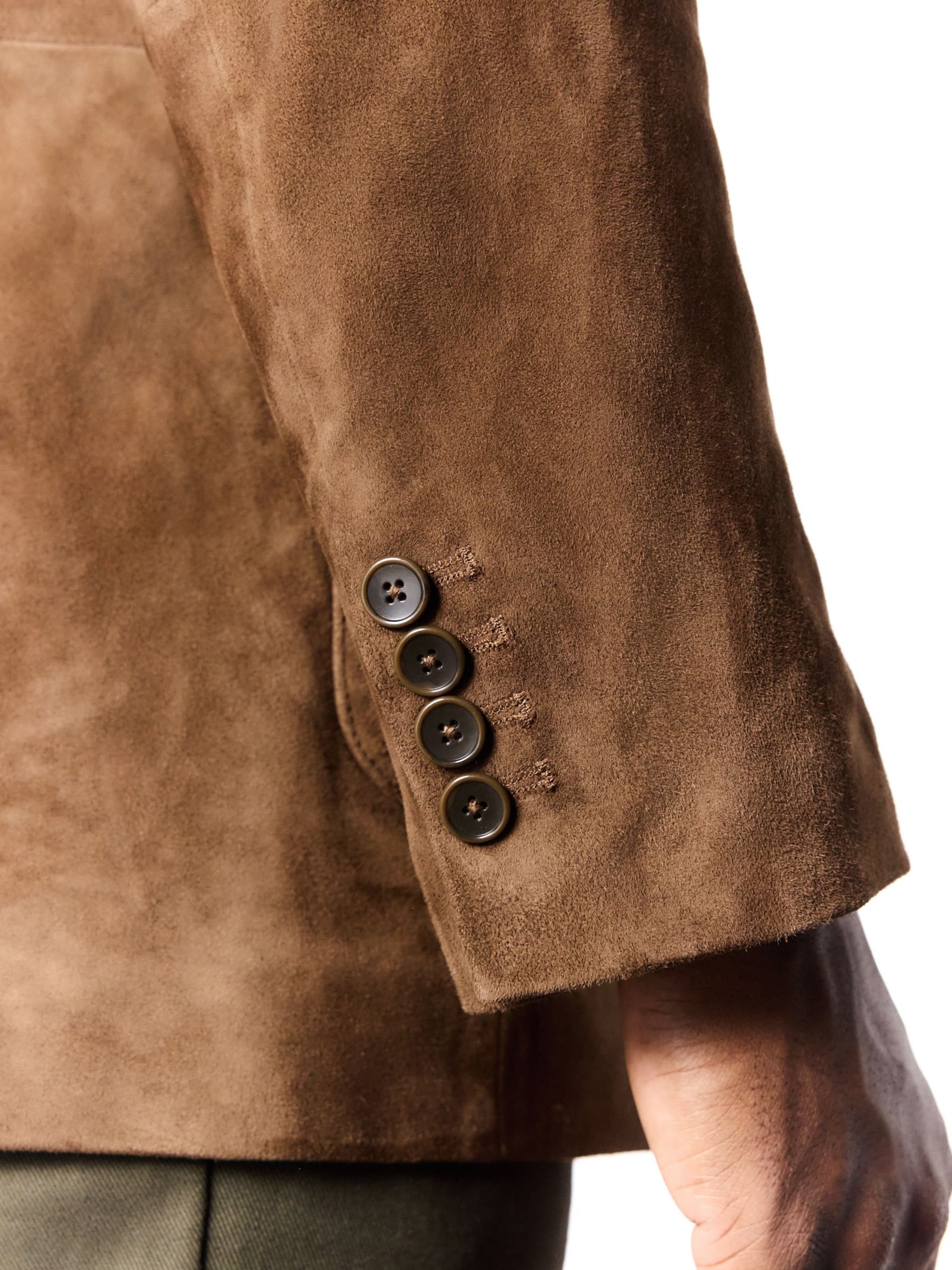 Next Klasický střih Sako – hnědá