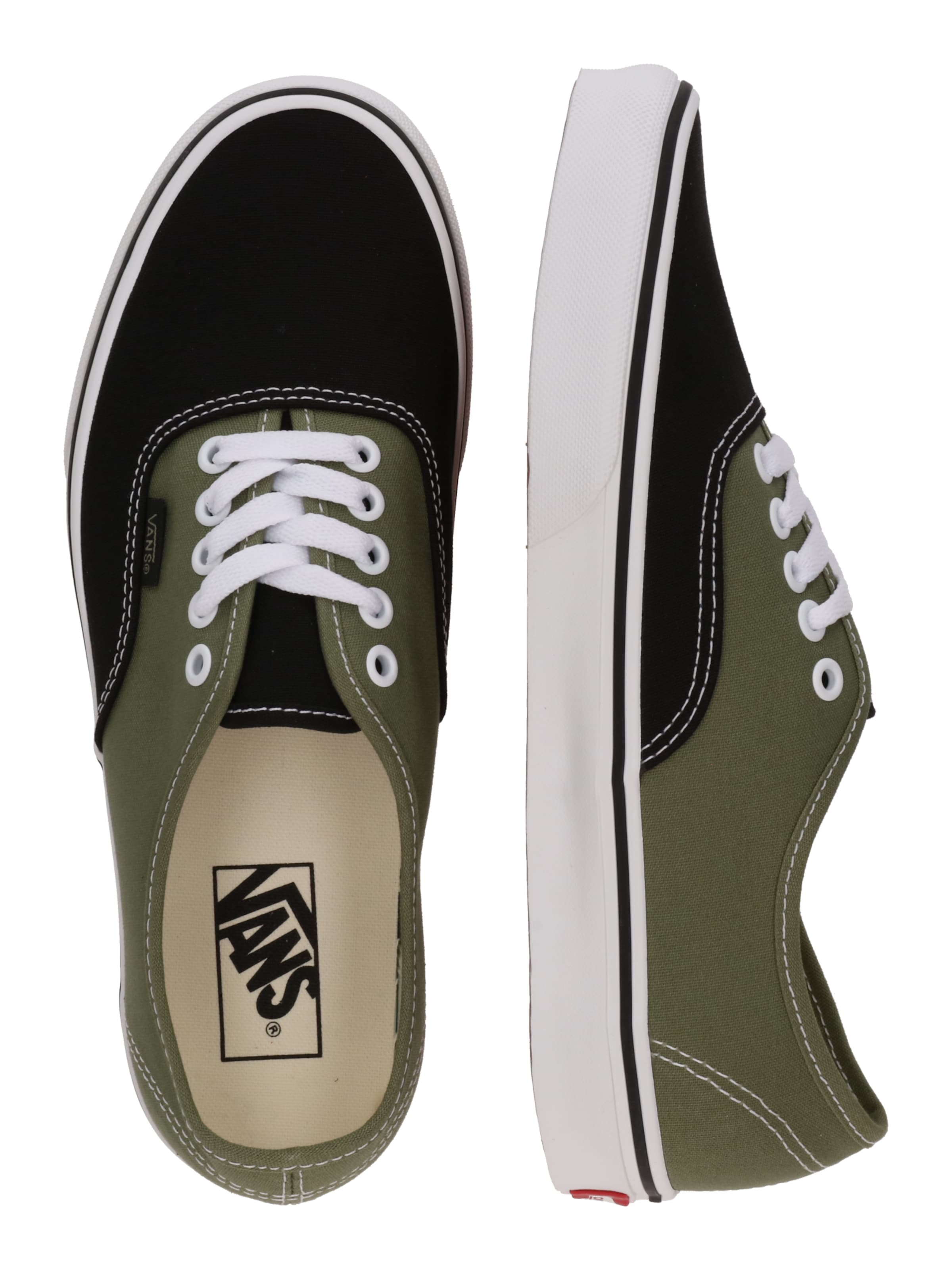 VANS Σνίκερ χαμηλό 'Authentic' σε πράσινο: πλευρά