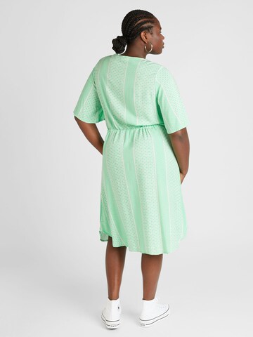 ONLY Carmakoma - Vestido 'MARRAKESH' em verde