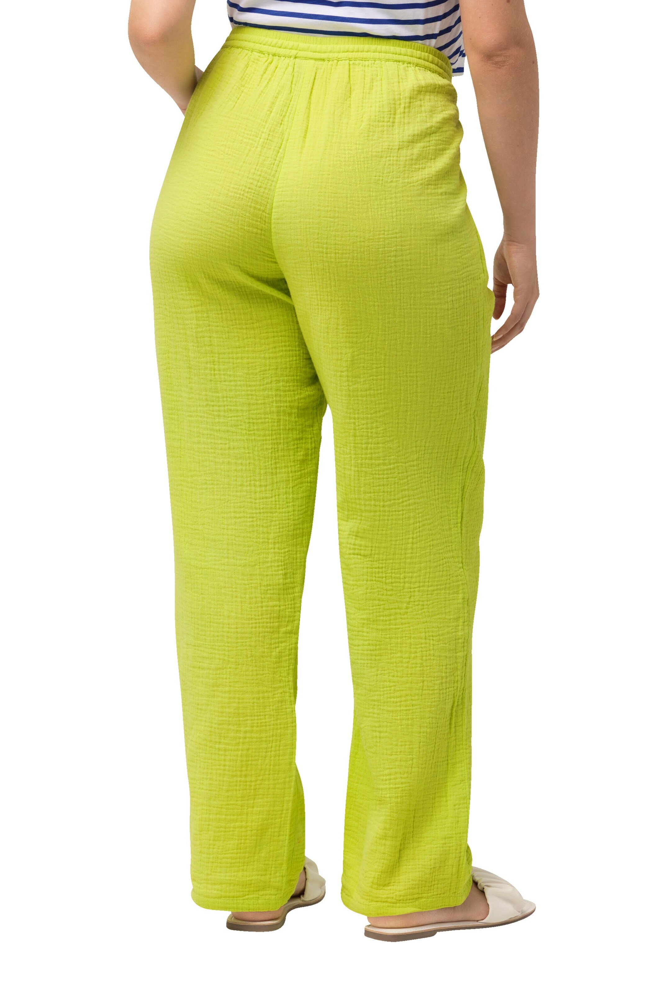 Ulla Popken Loosefit Broek in Groen