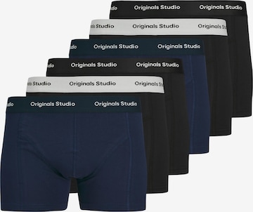 JACK & JONES Boxershorts 'Vesterbro Solid' in Blauw: voorkant