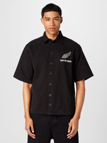 Pegador Comfort Fit Skjorte i svart: forside