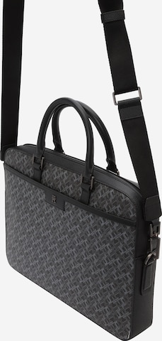 Sac d’ordinateur portable TOMMY HILFIGER en noir