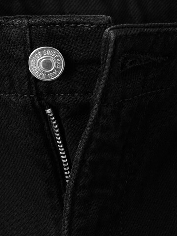 MANGO Wide leg Jeans 'LIA' in Black