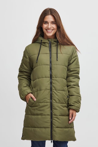 Fransa Winter Jacket 'Mabelle' in Green: front