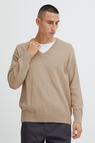 !Solid Pullover 'Durant' in Beige: predná strana