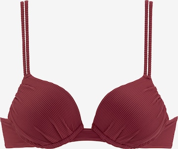 SUNSEEKER Push-up Bikinitop in Rood: voorkant