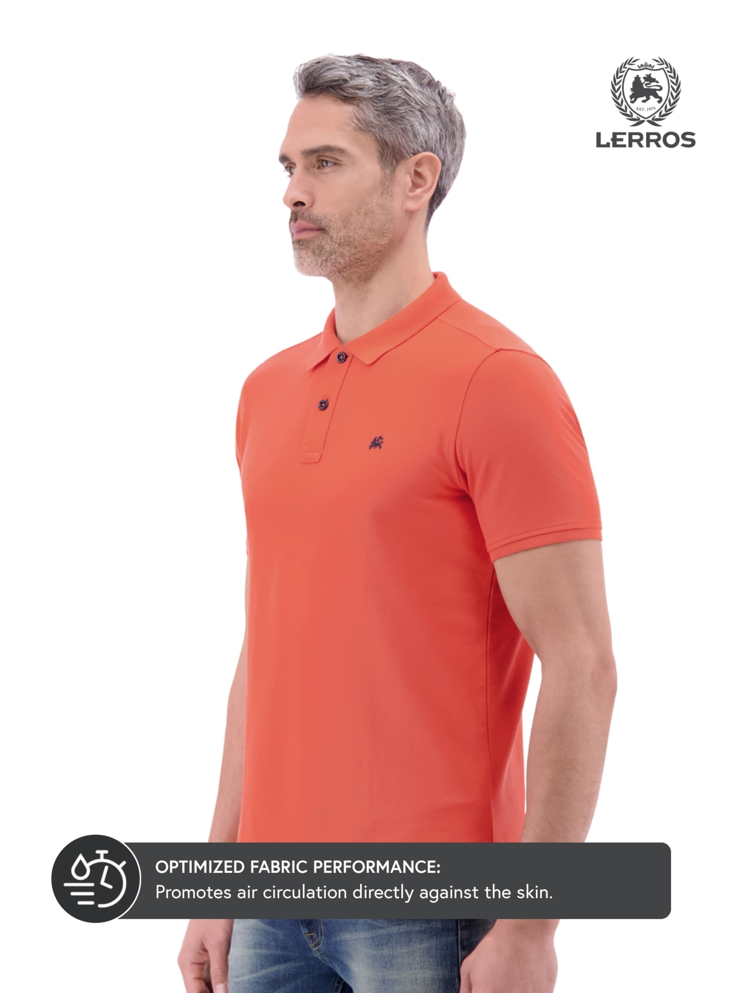 LERROS Shirt in Red