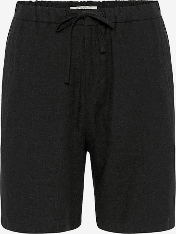 Antioch Regular Housut värissä musta: etupuoli